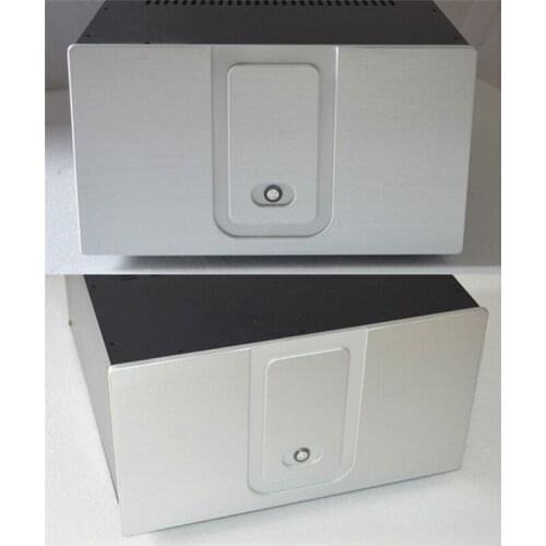 310*173*380mm A3218 Front Class A Amplifier Chassis Box House DIY Enclosure with Switch Feet Amplifier Case Shell