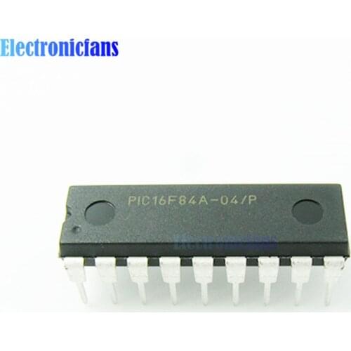 5PCS IC Chips PIC16F84A-04/P PIC16F84A 16F84A DIP-18 Original IC Chips