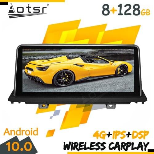 Android Tape Radio Recorder Car For BMW X5 E70 F15 F85 X6 E71 F16 F86 2010 2011-2019 GPS Navi Multimedia Player Stereo Head unit