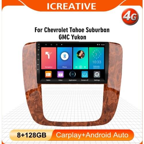2.5D 9" Android Car Multimedia Video Audio FM GPS Navigation Player For GMC Yukon Chevrolet Tahoe Suburban 2007-2013 Auto Stereo