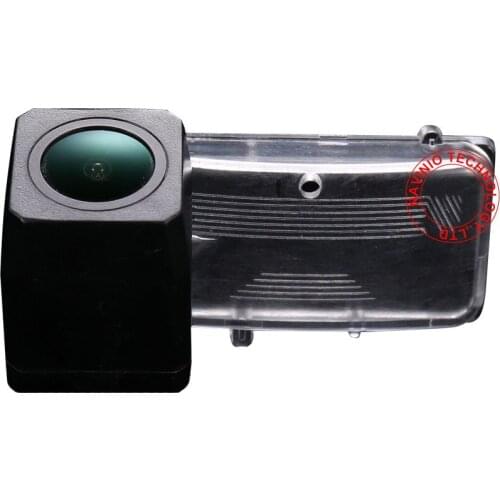 HD Camera 170 Degree car reverse parking camera for Honda Brio 2018 2019 License Plate Light night vision waterproof car camera