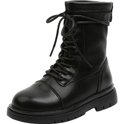 Fashion Martin Boys Waterproof Winter Boot Little Gir For Children 2020 Kids Autumn Boots Sneakers 3 4 5 6 7 8 9 10 11 12 Years