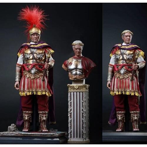 Single Ver. HH18023 /Deluxe Ver HH18022 1/6 Imperial Army Julius Caesar 12'' Full Set Soldier Action Figure Model In Stock