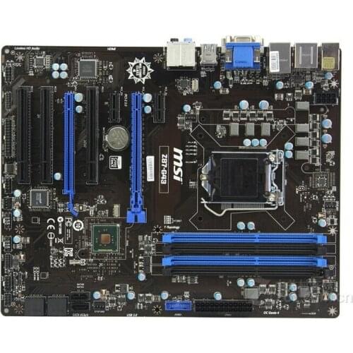 Original motherboard for MSI Z87-G43 LGA 1150 DDR3 for i3 i5 i7 cpu 32GB Z87 Desktop motherboard Free shipping