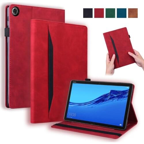 Luxury Leather Tablet Cover For Huawei Mediapad M5 Lite 8 Case Wallet Stand Flip Cover For Huawei Mediapad M5 Lite 8 inch Case