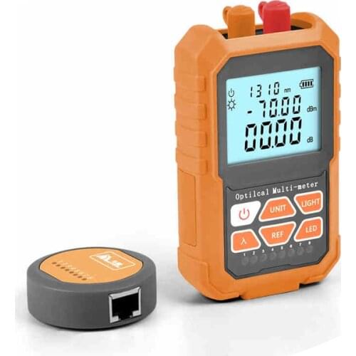 Hand-held mini Optical Power Meter with 10MW VFL Visual Fault Locator Network Cable Test optical fiber tester free shipping
