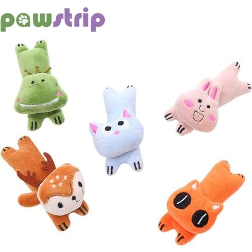 1pc Pet Cat Toy with Catnip Interactive Cat Toy Funny Cat Toys Cute Kitten Teeth Cleaning Chew Toys Soft Plush Toy for Dogs Cats
