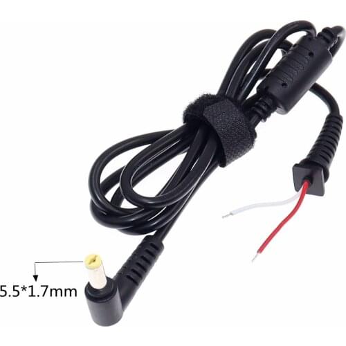 5.5x1.7mm DC Power Charger Plug Cable Connector 90 Right Angle Cord for Acer Laptop / Notebook Adapter