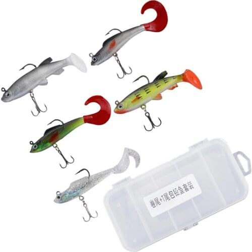 5 lot Fishing Lures Artificial Topwater Floating Baits Freshwater Saltwater