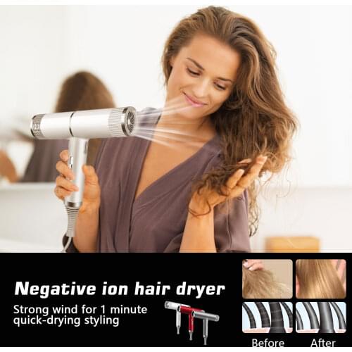 5 In 1 Multifunctional Airwrap Blow Dryer with Comb Sepillo Anion Hair Dryer Free shipping
