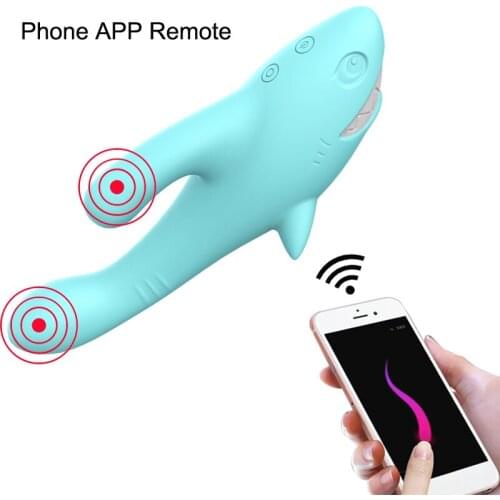 8 Speed Licking Vibrators Phone App Remote Control Clitoris Stimulator Dildo Vibrator Clit Masturbator Orgasm Sex Toys for Woman