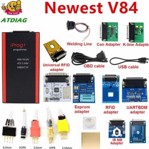 2020 V84 IPROG Porgrammer IR MB Adapters IPROG CAN-BUS Adapter IPROG Kline adapter with best price