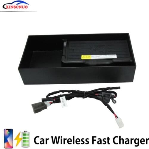 Car Accessories Vehicle Wireless Charger For Lexus ES300h 2018 Fast Charging Module Wireless Onboard Car Charging Pad