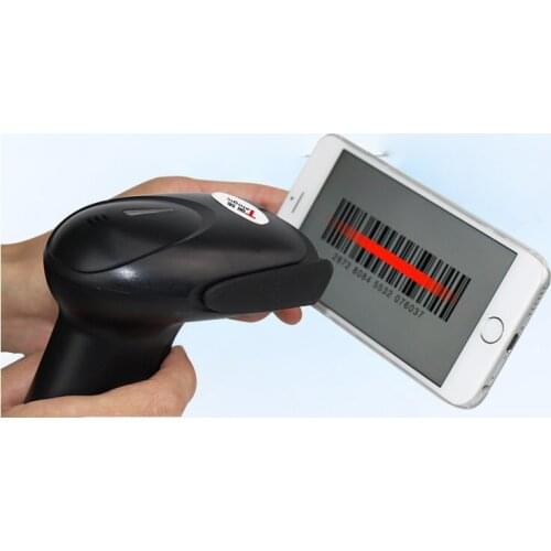 Free shipping M8 Portable CCD Barcode Laser Scanner CCD barcode scanner Handheld Bar code reader gun for supermarket POS System