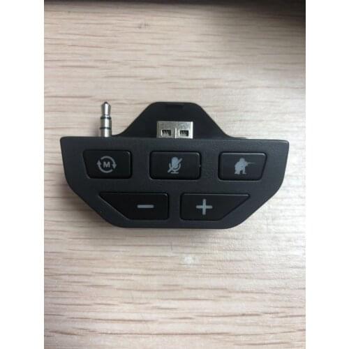 Free shipping OEM competible for X BOX One X1 joypad game controller sound enhancer adaptor headset audio plus adapter