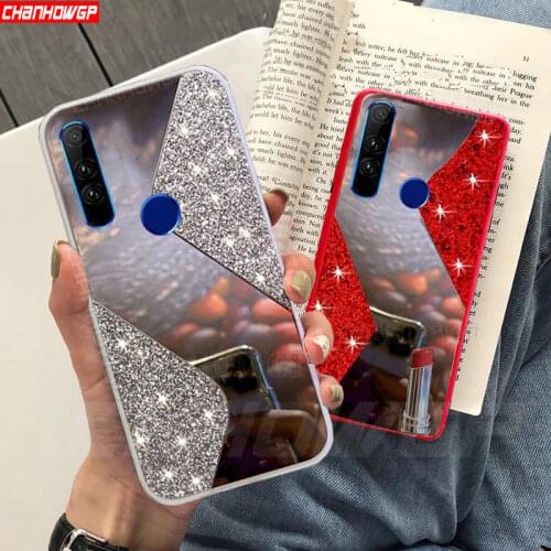 Case For Huawei Honor 20 Lite Glitter S Line Mirror Phone Cases For Honor 20S 20 lite 20lite honor20 MAR-LX1H 6.15'' TPU Cover