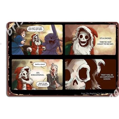 Its A Sword. They're Not Meant To Be Safe Metal Signs Cinema Kitchen Wall Decor Vintage Mural Tin sign Posters