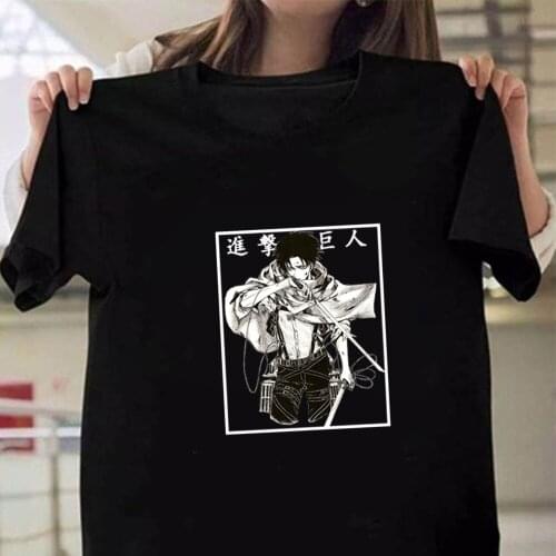 Attack on Titan Anime T-shirt Fashion Round Neck Casual Fashion Unisex Cloths