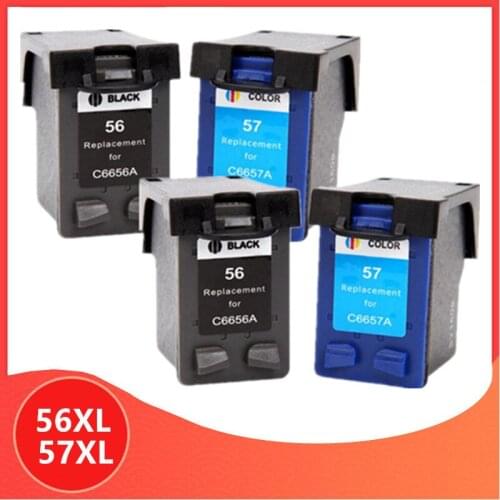 C6656a C6657a ink cartridge for hp 56 57 for hp56 for hp57 56XL 57XL Deskjet 450 450cbi 450ci 450wbt F4140 F4180 5150 5550