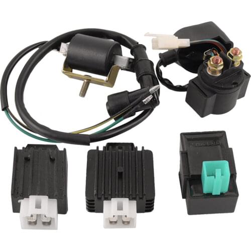 Ignition Coil 5 Pin CDI 12v Regulator Rectifier Relay For 50 70 90 110 125 cc Chinese ATV Quad Dirt Bike Starter Relay