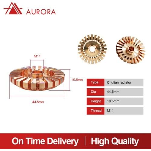 Aurora Laser Chutian Radiator Cutting Nozzle Connector Heat Sink Radiator Optical Fiber Metal Cutter Machine Laser Head Fitting
