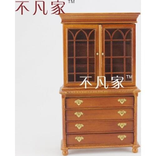 1/12 scale Doll house the proportion of mini dollhouse furniture kitchen cabinet