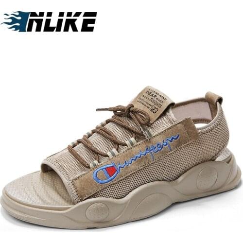 Men Sandals 2019 Summer Air Mesh Fashion Classics Casual Men Slipper Sandals