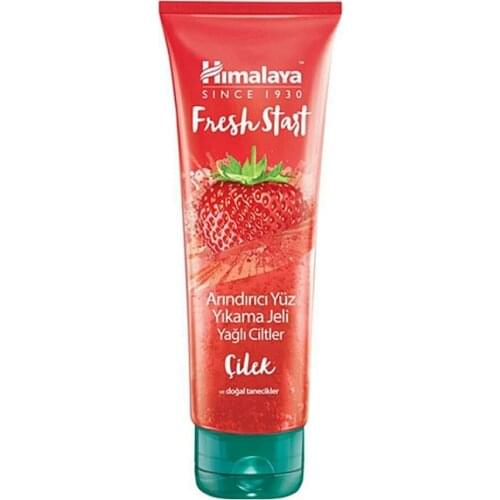 HİMALAYA Çilek Yağlı Ciltler Fresh Start Yüz Yıkama Jeli 50 ml