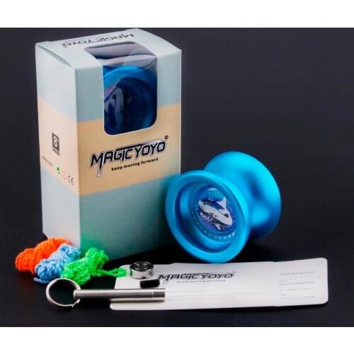 New Arrival MAGICYOYO T9 Professional yoyos Metal YO-YO Classic Toys Novice Advanced for Beginners
