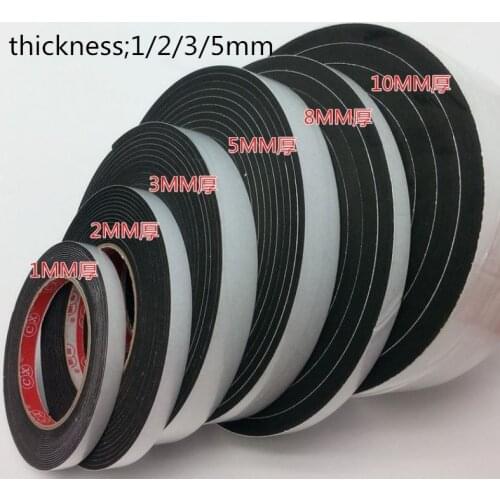 5 Meter EVA Single Sided Adhesive Waterproof Weather Stripping Foam Sponge Rubber Strip Tape for Window Door Seal sealing strip