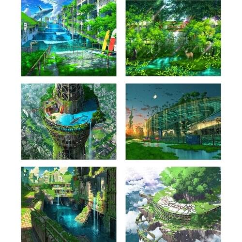 Orfon Paintings By Numbers Landscapes