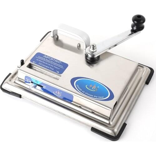 Portable Metal Manual Cigarette Rolling Machine Filler for Cigarettes Tobacco Roller Smoking Accessories Technology Gadgets