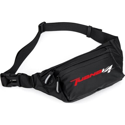 For Aprilia TUONO V4 1100RR/Factory Men Waist Pack Belt Hip Bum Slant back bag Chest Bag Male Motorcycle Riding Antitheft Purse