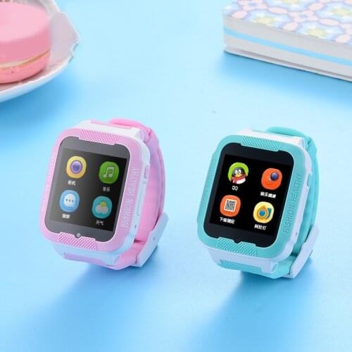 Student Wristband Bracelet Childrens Smartwatch IP67 Waterproof Wifi Multi-function Positioning Male and Female SOS Call
