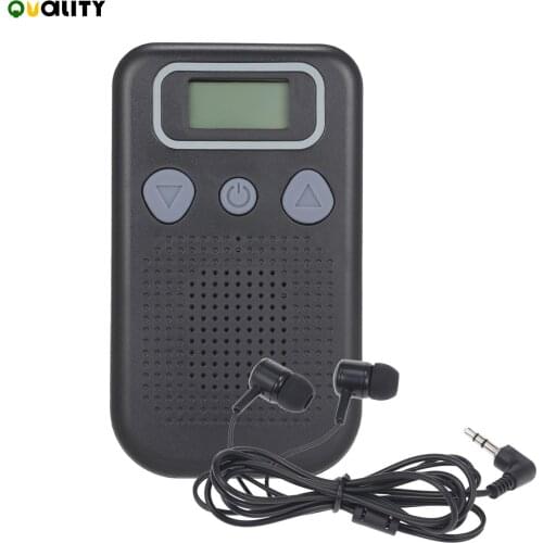 Sound amplifier Hearing Aids Battery Powered In Ear Hearing Enhancement Device with Headset for Adults & Seniors