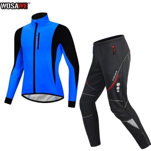 WOSAWE Winter Motorcycle Jacket set Keeping Warm fleece Snowmobile Jacket Windbreaker Skiing Skate Jacket Snowmobile Moto suit