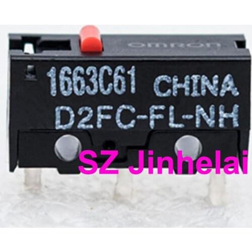 10pcs OMRON D2FC-FL-NH Authentic original BASIC SWITCH Mouse Micro switch