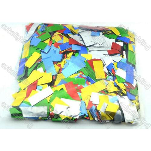2kg Confetti Paper Confetti Cannon Machine Wedding Stage Party Confetti Shooter party light dj equipment