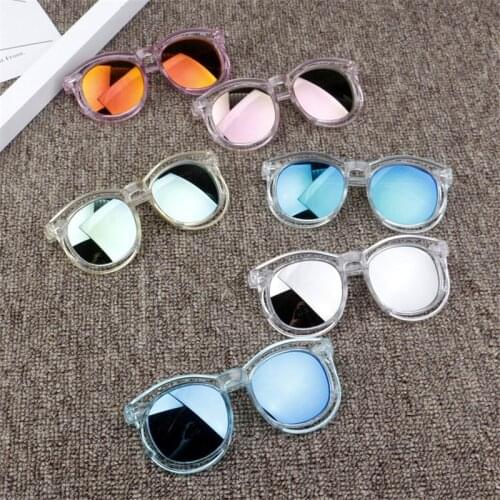 2019 fashion brand childrens sunglasses candy frame retro childrens sunglasses baby sun glasses girls boys glasses UV400