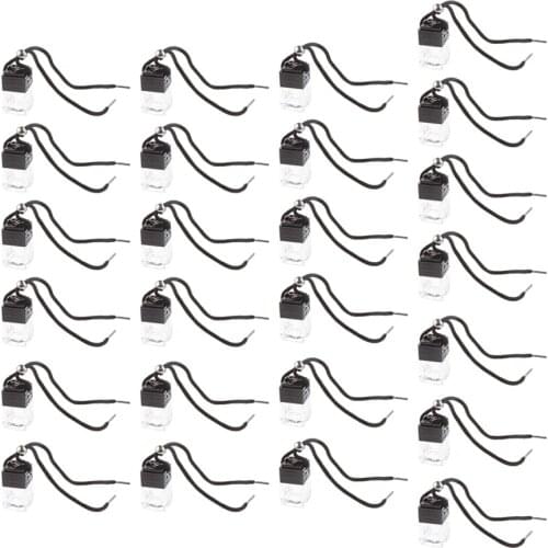 25pcs Refillable Perfume Empty Bottle Car Hanging Pendant Air Freshener Mini Diffuser