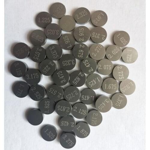 6 Pcs Motorcycle Engine Parts Adjustable Valve Gasket Shim Complete Refill 7.48mm Kit For Honda Suzuki Yamaha Kawasaki