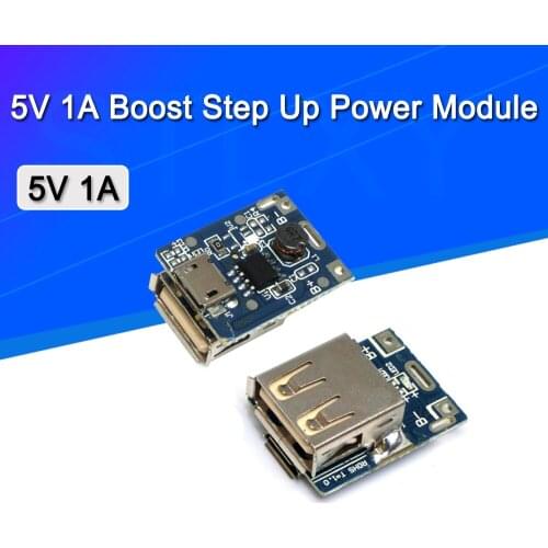 5V Step Up Power Supply Boost Converter Module Lithium Battery Charging Protection Board LED Display MICRO USB Charger DIY