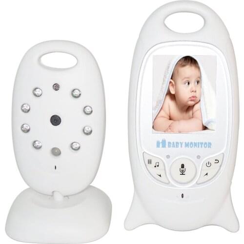2.4" inch 2.4GHz Wireless Temperature Monitoring 2-WayTalk Digital Baby Monitor Audio Video IR Night Vision Camera