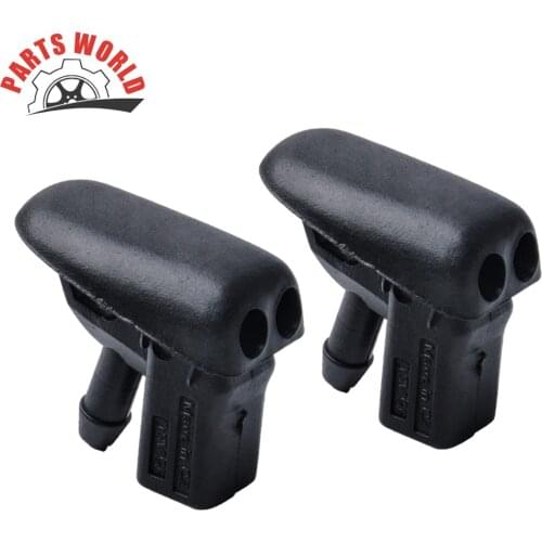 Front Windshield Washer Nozzles for 2002-2007 Jaguar X Type Replaces OEM : C2S 16868 C2S-16868 Spray Jet Kit (pack of 2)