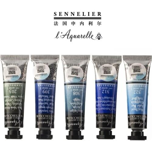 French SENNELIER 21m artist watercolor honey series Acuarelas Paint Art Supplies