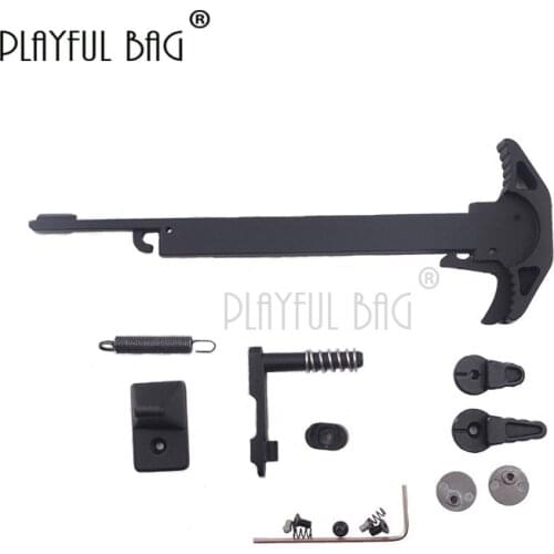 Playful bag Outdoor sport Jingji SLR receiver accessories Gel ball gun part puller handle & Dust shield Decorative CS toys QC03S