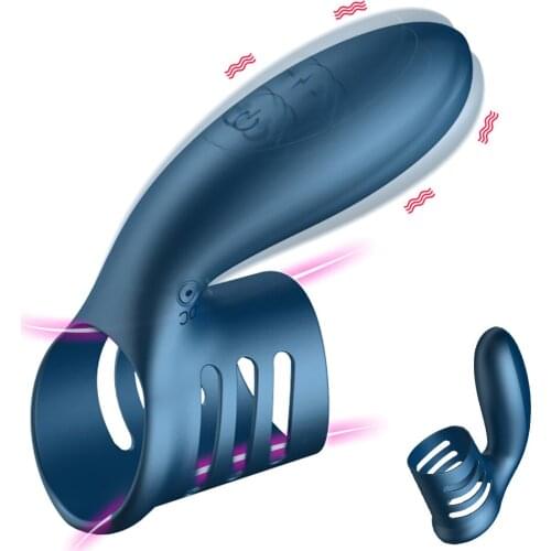 Sex male Rings Adult sex product Clitoris Stimulate Strap-on Sleeve Cock Cage Dick Enlargement Ring Ring Vibrator