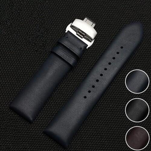 16/18/20/22mm Handmade Cowhided Leather Watch band Strap + Folding Clasp Fit /For Giorgio Ar Watch replace + Tools