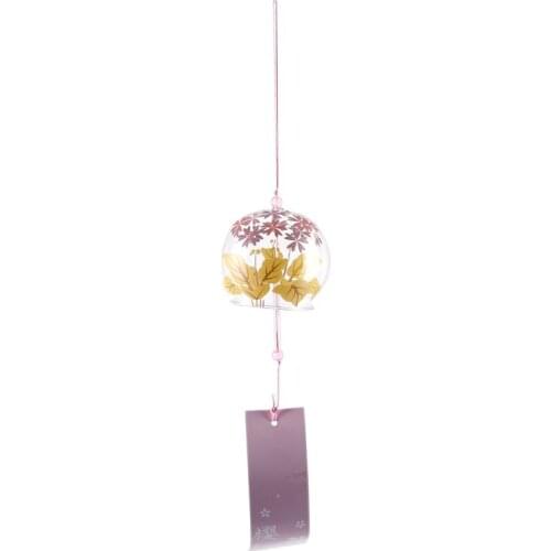 Creative Japanese Handmade Glass Painting and Wind Chimes Door Decoration Gift for Girls