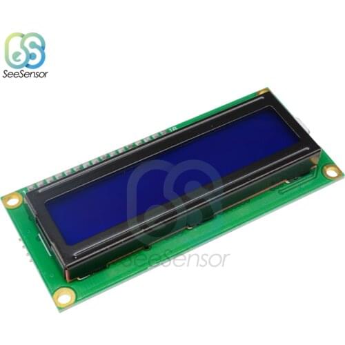 LCD1602 1602 Module Blue Screen with IIC/I2C 16x2 Character LCD Display Module for arduino